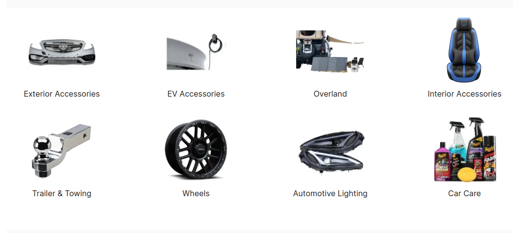 Custom Auto Parts E-Commerce Platform